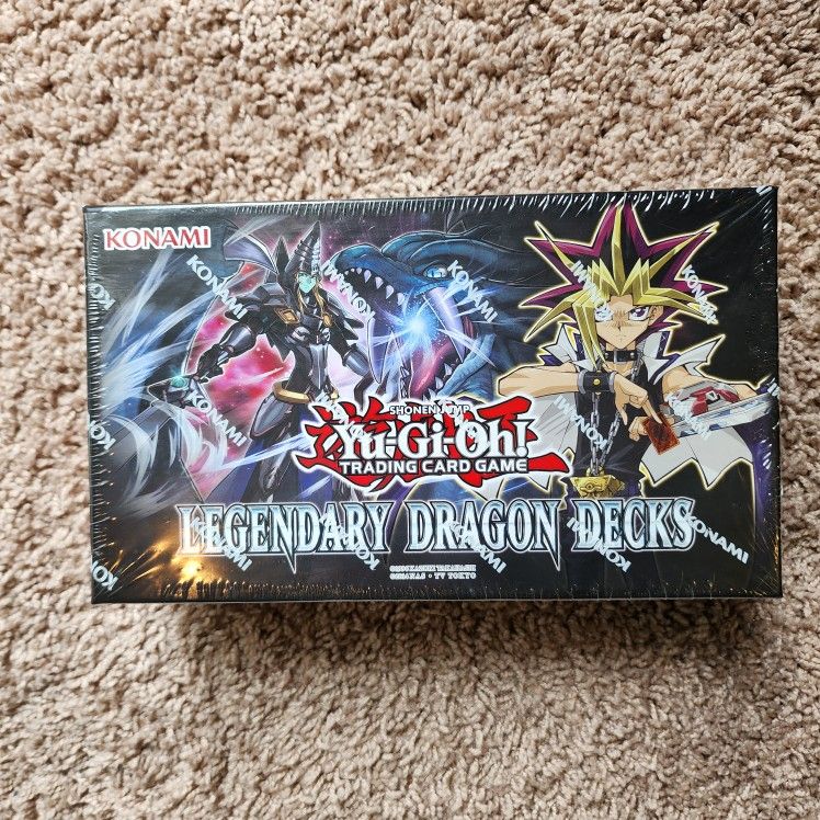 Yugioh Legendary Dragon Decks Sealed