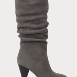 Sole Society Gray Suede Slouch Boots - NWT - Size 7.5