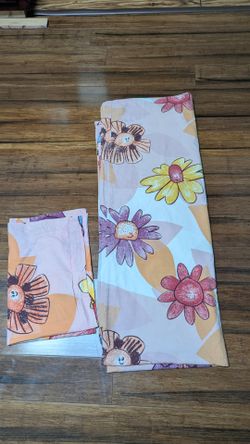 Vintage Ikea Twin Size Duvet Cover + 1 Sham