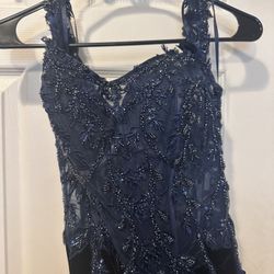 Navy Blue Dress