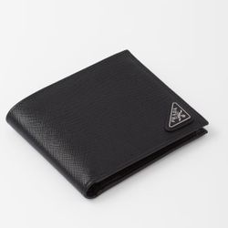 Prada Saffiano Leather Wallet Black (Brand New Never Used)