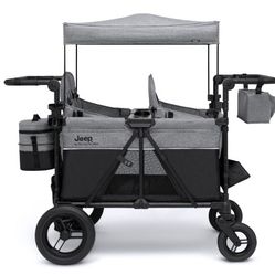 Jeep Wrangler Deluxe 4 Seat Stroller Wagon 