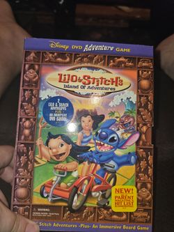 Lilo and Stitch dvd island of adventure game