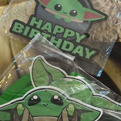 Baby yoda party supplies bundle new in package