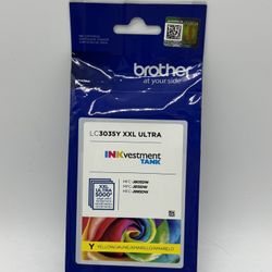Brother LC3035Y 5000 Page-Yield INKvestment XXL Ultra High-Yield Ink - EXP 8/26