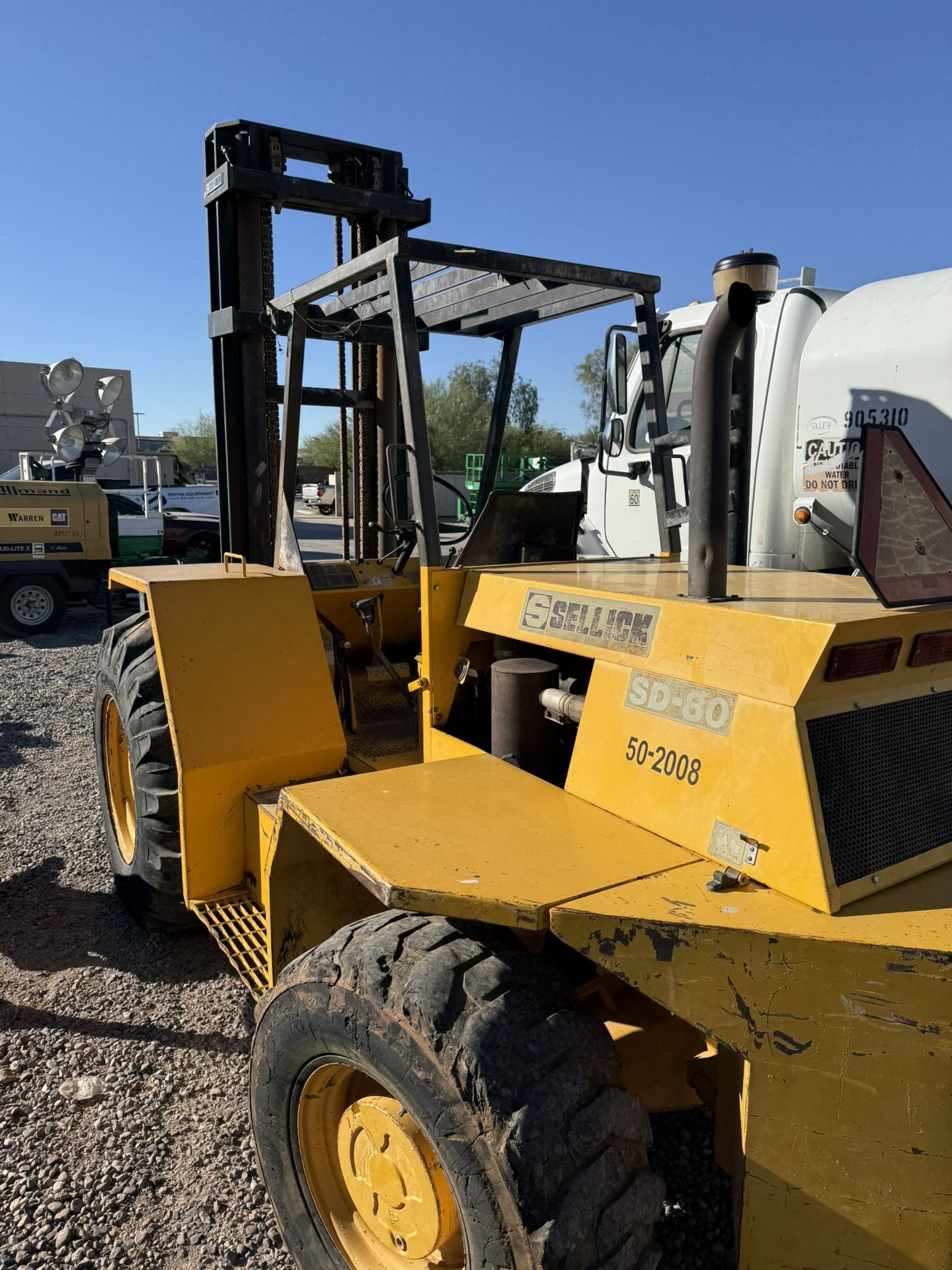 2020 Sellick SD80 Fork Lift
