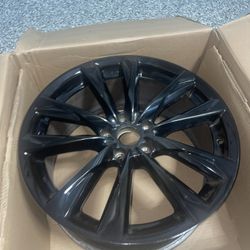 Used repainted 2021 lexus is 350 f sport front rim