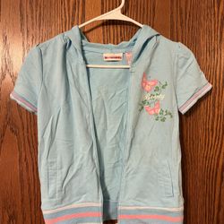 Girls Large Short Sleeve Jacket