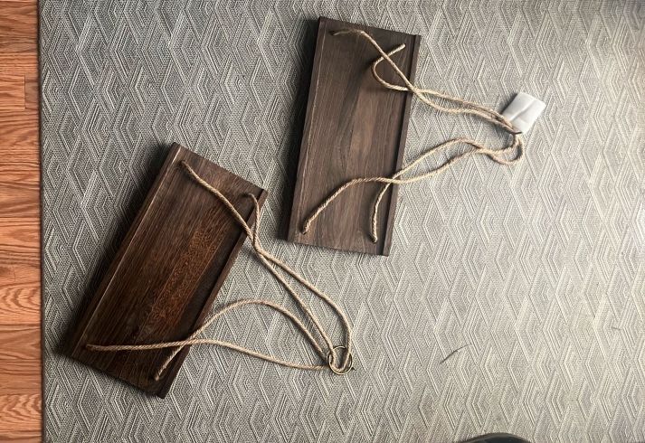 Boho Hanging Wall Shelves