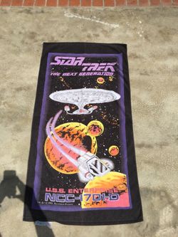 1993 “ Star Trek The Next Generation” towel