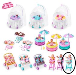My mini baby blue highchair