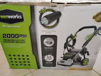 GreenWorks 2000psi Pressure Washer