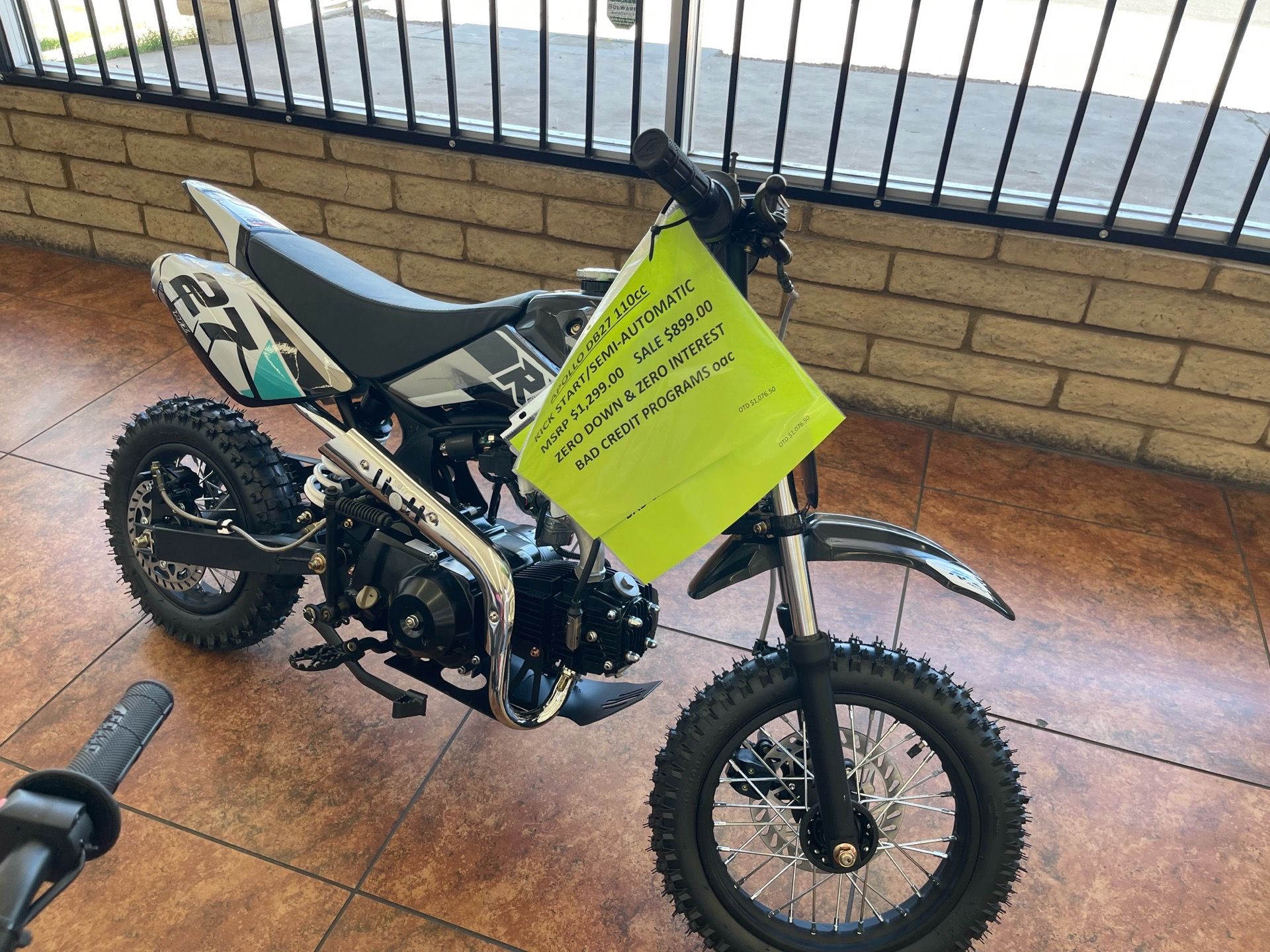 Brand New Off Road Motorcycles $899