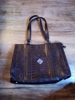 Dark brown coldwater creek purse