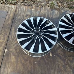 2017 Thru 2020 Lincoln Continental Black Label 20 Inch Rims