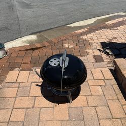 Weber 18 Inch Charcoal Grill With Chimney Starter