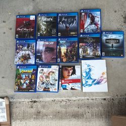 Lot of PS4 games