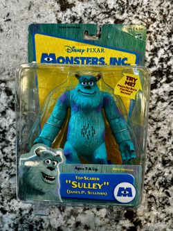 Pixar Monsters Inc Sully Action Figure - Hasbro 2001