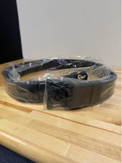 Duty belt basketweave