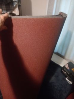 Giant sand paper belts