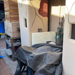 Halloween Props And Head Stones