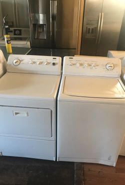 Kenmore Elite Washer and Dryer Set
