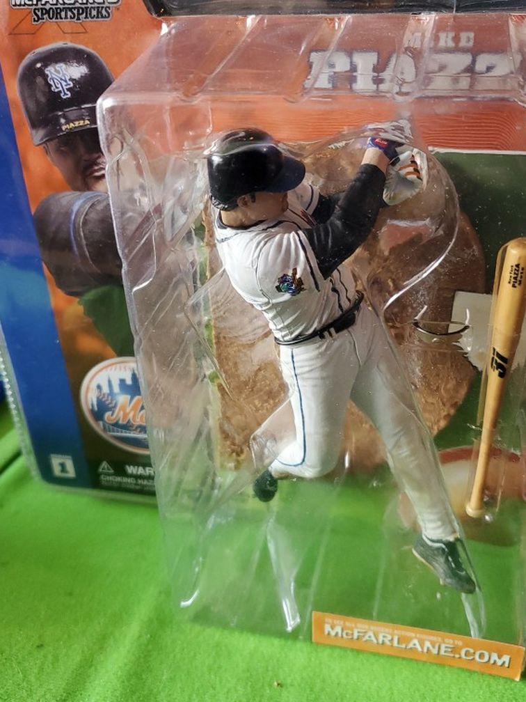 New Mcfarlane New York Mets Mike Piazza Action Figure For $20