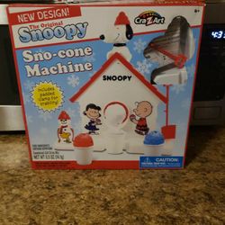 Snoopy Snow Cone Machine