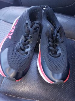 RBX Red Black Athletic Running Shoes Mens Size 6- Lightly Worn