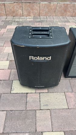 Roland Stereo Amplifier Speaker Cabinet