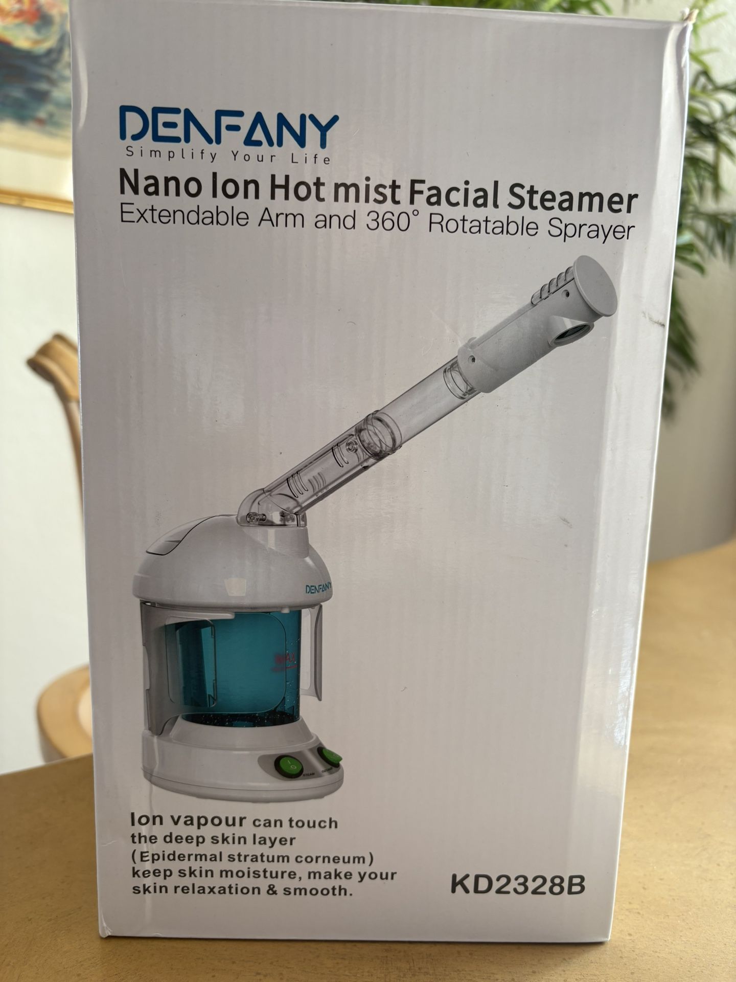 Defame Facial Steamer. 