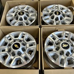17” 2024 chevy 2500hd wheels gmc 3500 HD RIMS SIERRA 