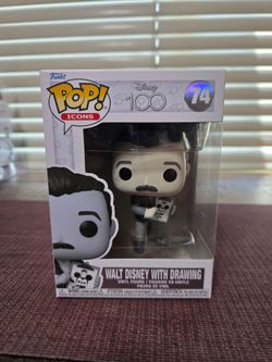 Funko Pop! Disney - Walt Disney with Drawing #74