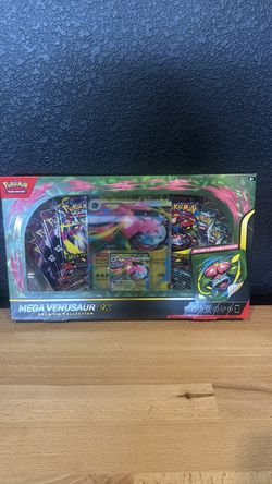 Mega Venusaur ex premium collection pokemon