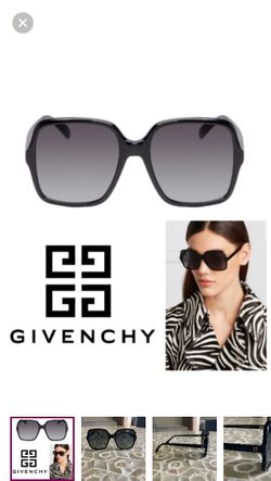 Givenchy Grey-Gradient Square Women’s Sunglasses
