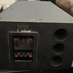 Working Set Acoustic Research AR SAT 660 Speakers STC 660 Subwoofer Teledyne Audio