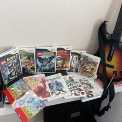 Nintendo Wii With Games And Accessories 