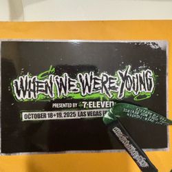 When We Were Young 