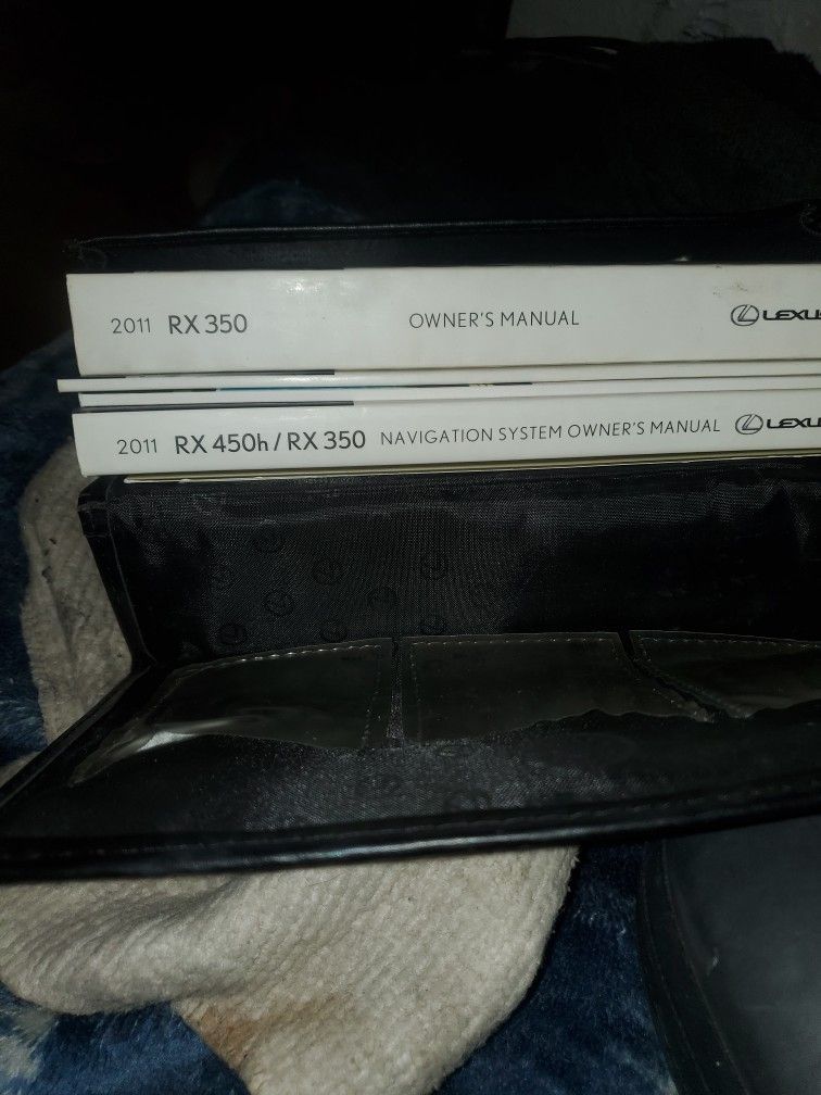 Lexus Owners Manual Complete Set