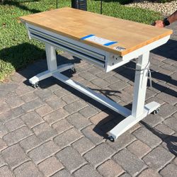 Husky 52in ADJ HEIGHT WT With 2 Drawers 
