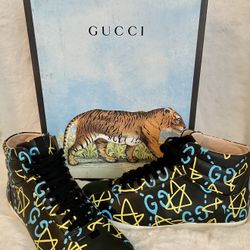 Gucci Ghost Leather Sneakers