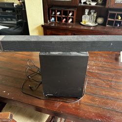 Klipsch Soundbar And Subwoofer 