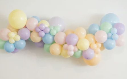 Grab & Go Pastel Balloon Garland 