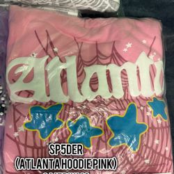 atlanta hoodie pink 