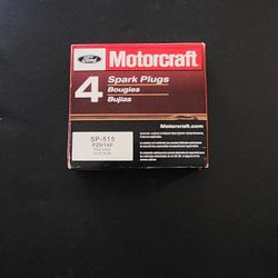 ford motorcraft 4 spark plugs SP-515 PZH14F fine wire platinum