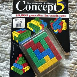 Vintage 1980s "Concept 5" The Ultimate Challenge Puzzle Game - Games of Berkeley