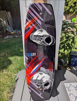 CWB Faze wakeboard with Ronix bindings