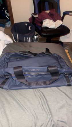 Versace Navy Blue Duffle Bag