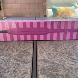 New MANELIX 1/3” Super Slender Slim Ceramic Pencil Flat Iron Venice Hot Pink 