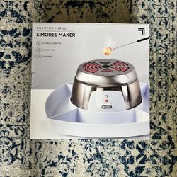 Sharper Image Flameless Smores Maker New